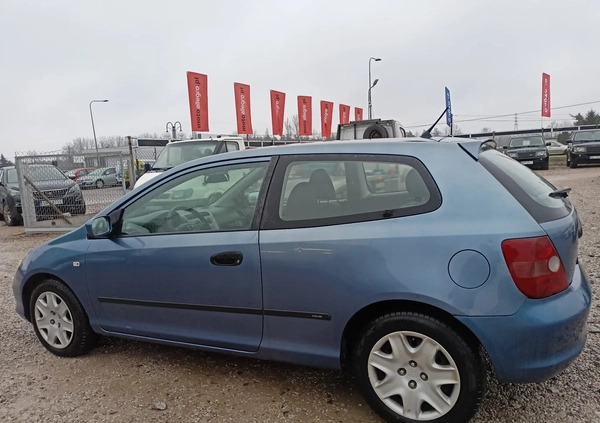 Honda Civic cena 4500 przebieg: 224000, rok produkcji 2003 z Warszawa małe 79